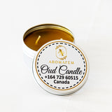 3 Wick Oud Scented Candle