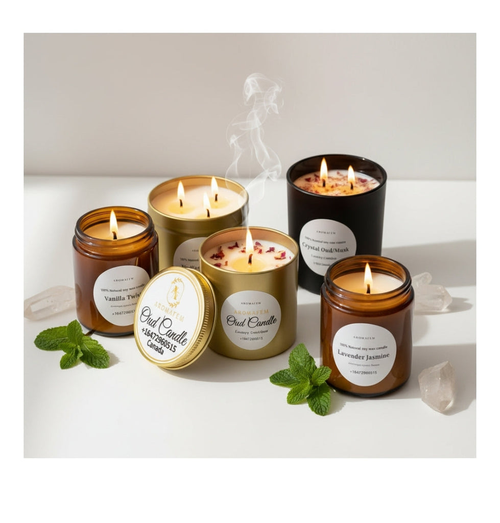 Aromafem Oud Candles